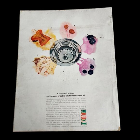 Vintage April 1963 McCall's Magazine-1st Magazine for Women - Picture 7 of 9